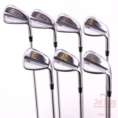 Titleist 2023 T100 Iron Set 5-PW GW FST KBS Tour C-Taper 125 Steel Stiff Right Handed 38.0in