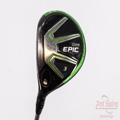 Callaway GBB Epic Fairway Wood 3 Wood 3W 15° Mitsubishi Diamana M+ Green 50 Graphite Ladies Left Handed 41.75in