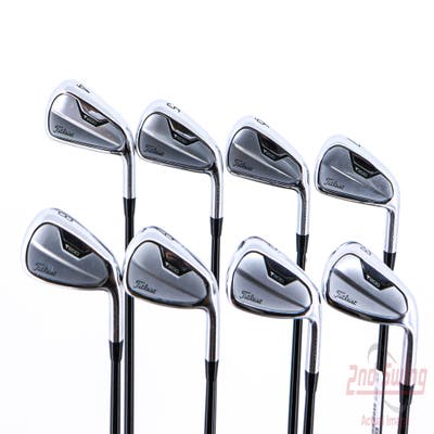 Titleist 2021 T200 Iron Set 4-PW AW Mitsubishi Tensei Blue AM2 Graphite Stiff Right Handed 38.0in