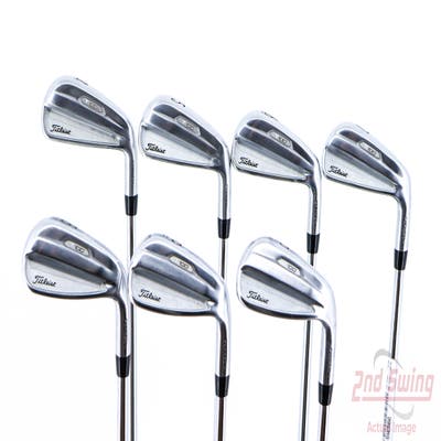 Titleist 2021 T100 Iron Set 4-PW Project X Rifle 6.5 Steel X-Stiff Right Handed 38.75in