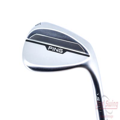 Ping s159 Chrome Wedge Sand SW 56° 10 Deg Bounce H Grind Ping Z-Z115 Steel Wedge Flex Right Handed Silver Dot 35.5in