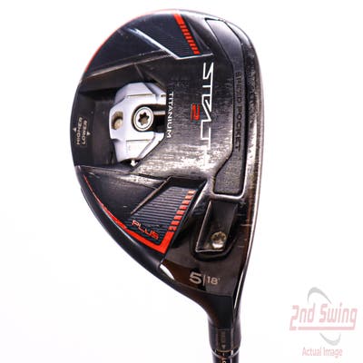 TaylorMade Stealth 2 Plus Fairway Wood 5 Wood 5W 18° Graphite Design Tour AD IZ-6 Graphite Stiff Right Handed 43.0in