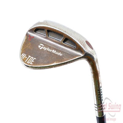 TaylorMade Milled Grind HI-TOE Wedge Lob LW 58° 10 Deg Bounce FST KBS Hi-Rev 2.0 Steel Wedge Flex Right Handed 34.75in