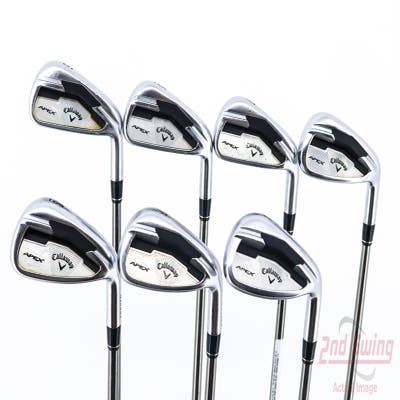 Callaway Apex Iron Set 5-PW AW UST Mamiya Recoil 95 F3 Graphite Regular Right Handed 39.0in