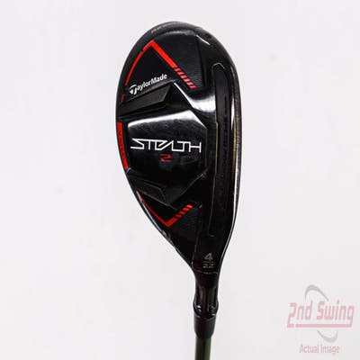 TaylorMade Stealth 2 Rescue Hybrid 4 Hybrid 22° Aldila NV 85 Hybrid Graphite Stiff Right Handed 38.75in