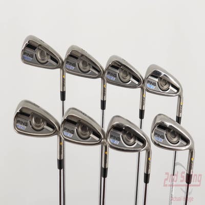 Ping 2016 G Iron Set 4-GW AWT 2.0 Steel Regular Right Handed Yellow Dot 38.5in