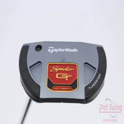 Mint TaylorMade Spider GT Notchback Slant Putter Steel Left Handed 35.0in