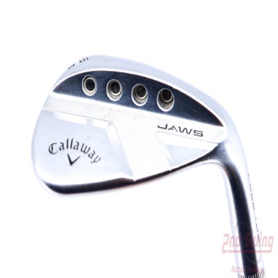 Callaway Jaws Full Toe Raw Face Chrome Wedge Lob LW 58° 10 Deg Bounce Project X Catalyst Wedge Graphite Wedge Flex Right Handed 35.25in