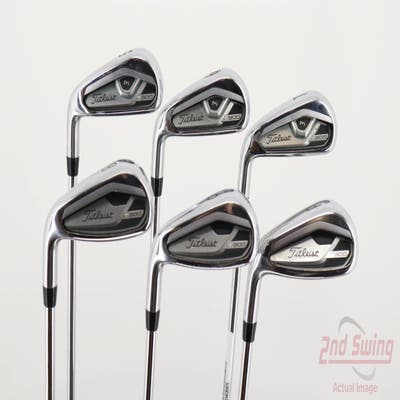 Titleist 2021 T300 Iron Set 5-PW True Temper AMT Red R300 Steel Regular Left Handed 38.25in