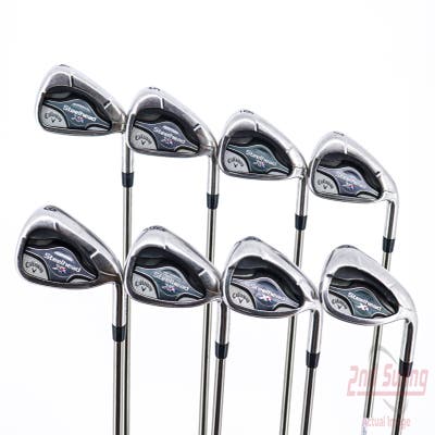 Callaway Steelhead XR Iron Set 4-PW AW UST Mamiya Recoil 760 ES Graphite Regular Right Handed 38.5in