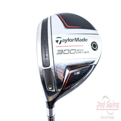 TaylorMade 300 Mini Driver 11.5° Aldila Rogue Silver 110 MSI 60 Graphite Stiff Left Handed 44.0in