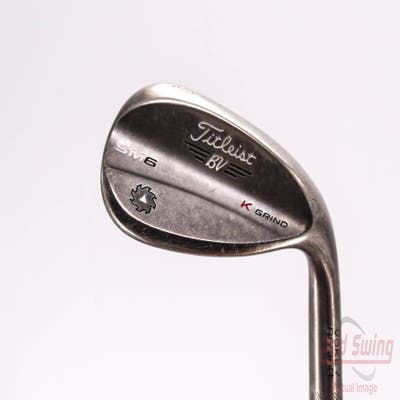 Titleist Vokey SM6 Steel Grey Wedge Lob LW 58° 12 Deg Bounce K Grind SM6 BV Steel Wedge Flex Right Handed 35.0in