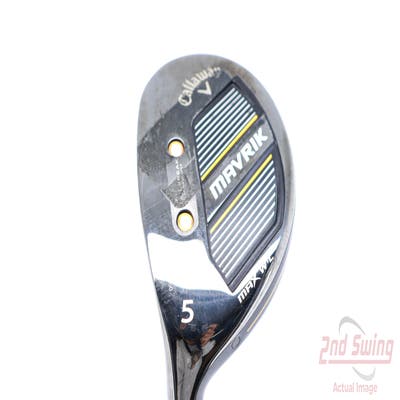 Callaway Mavrik Max Womens Lite Hybrid 5 Hybrid 27° UST Mamiya Helium Black 4 Graphite Ladies Left Handed 38.5in