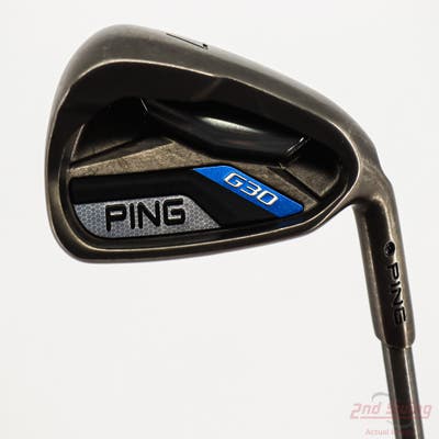 Ping G30 Single Iron 7 Iron Aerotech SteelFiber i110 Graphite X-Stiff Right Handed Black Dot 37.5in