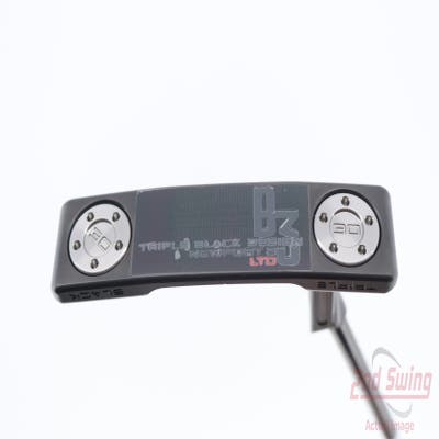 Mint Titleist Scotty Cameron B3 Triple Black Limited Newport 2 Putter Steel Right Handed 35.0in