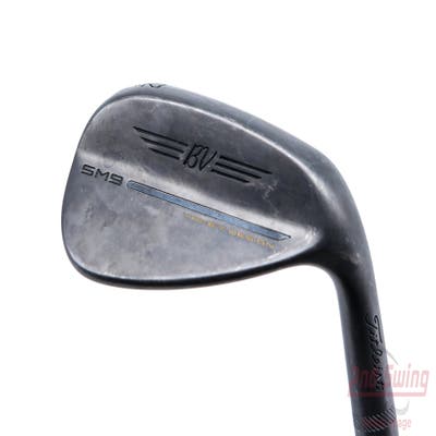 Titleist Vokey SM9 Jet Black Wedge Gap GW 52° 8 Deg Bounce F Grind Titleist Vokey BV Steel Wedge Flex Right Handed 35.5in