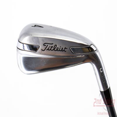 Titleist U 510 Utility Utility Iron 4 Utility 22° PX HZRDUS Smoke Black 80 Graphite Stiff Right Handed 38.75in