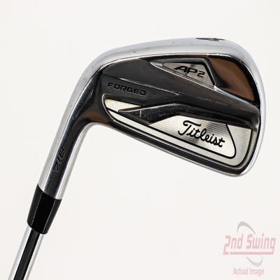 Titleist 718 AP2 Single Iron 4 Iron True Temper AMT Black S300 Steel Stiff Left Handed 39.25in