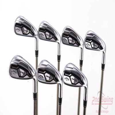 Callaway Apex CF16 Iron Set 4-PW UST Mamiya Recoil 760 ES Graphite Regular Right Handed 38.0in