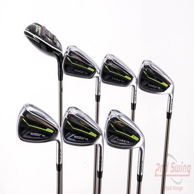 Cobra RAD Speed Iron Set 5H 6-PW GW UST Mamiya Recoil ESX 480 Graphite Regular Right Handed 39.5in