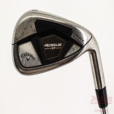 Callaway Rogue ST Max Single Iron 8 Iron True Temper AMT White X100 Steel X-Stiff Right Handed 37.5in