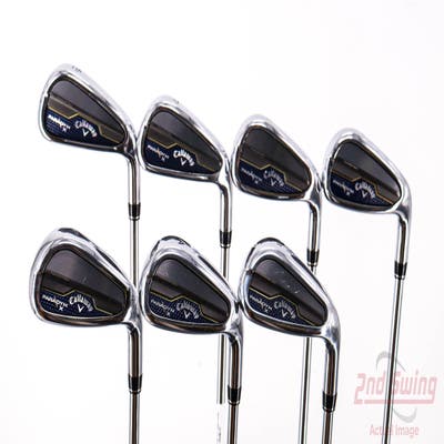 Callaway Paradym X Iron Set 6-PW AW GW True Temper Elevate MPH 95 Steel Stiff Right Handed 38.0in