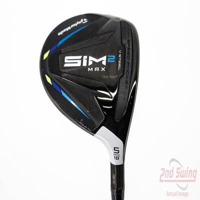 TaylorMade SIM2 MAX Fairway Wood 5 Wood 5W 18° Aldila NV Ladies 45 Graphite Ladies Right Handed 41.0in