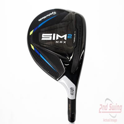 TaylorMade SIM2 MAX Fairway Wood 5 Wood 5W 18° Aldila NV Ladies 45 Graphite Ladies Right Handed 41.0in