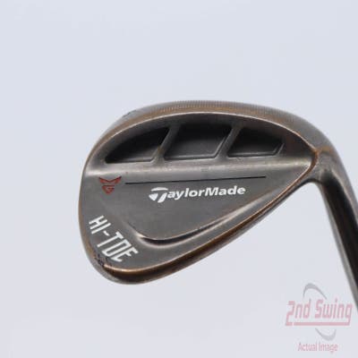 TaylorMade HI-TOE RAW Wedge Sand SW 56° 10 Deg Bounce FST KBS Hi-Rev 2.0 115 Steel Wedge Flex Right Handed 35.0in