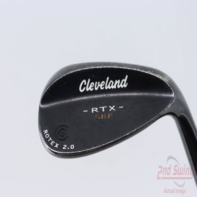 Cleveland 588 RTX 2.0 Black Satin Wedge Sand SW 54° 10 Deg Bounce True Temper Dynalite Gold Steel Wedge Flex Right Handed 35.5in