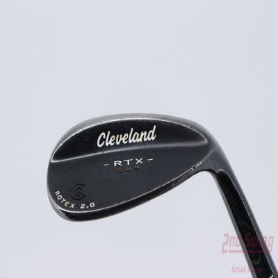 Cleveland 588 RTX 2.0 Black Satin Wedge Lob LW 58° 10 Deg Bounce True Temper Dynamic Gold Steel Wedge Flex Right Handed 35.5in