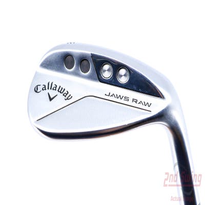 Callaway Jaws Raw Chrome Wedge Lob LW 58° 10 Deg Bounce S Grind Dynamic Gold Spinner TI Steel Wedge Flex Right Handed 34.75in