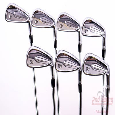 Wilson Staff 2024 Staff Model CB Iron Set 4-PW Dynamic Gold Mid 115 Steel Stiff Right Handed 38.0in