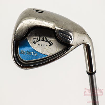 Callaway 2008 Big Bertha Single Iron Pitching Wedge PW Callaway Stock Graphite Graphite Ladies Right Handed 35.25in