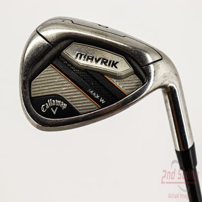 Callaway Mavrik Max Womens Single Iron Pitching Wedge PW UST Mamiya Helium Black 4 Graphite Ladies Right Handed 34.75in