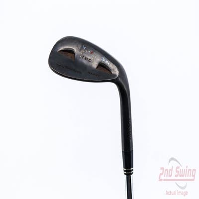 TaylorMade Rac Black Wedge Lob LW 60° Stock Steel Shaft Steel Wedge Flex Right Handed 35.5in