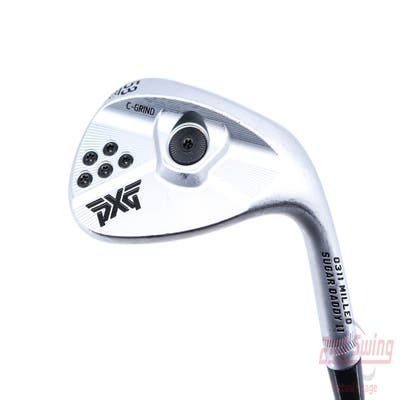 PXG 0311 Milled Sugar Daddy II Wedge Lob LW 58° 10 Deg Bounce C Grind FST KBS Tour 120 Steel Stiff Right Handed 35.5in