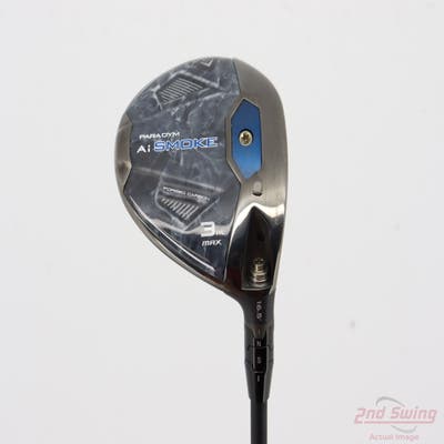 Callaway Paradym Ai Smoke Max Fairway Wood 3 Wood HL 16.5° MCA Tensei AV-XLINK Blue 75 Graphite Stiff Right Handed 43.25in