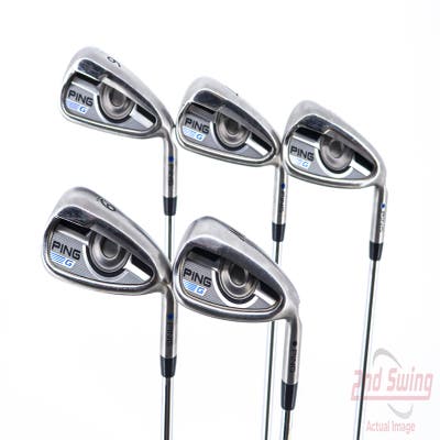 Ping 2016 G Iron Set 6-PW True Temper Dynamic Gold S300 Steel Stiff Right Handed Blue Dot 38.25in