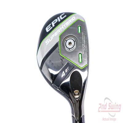 Callaway EPIC Super Hybrid 4 Hybrid 21° Aerotech SteelFiber fc75 Graphite Regular 40.25in