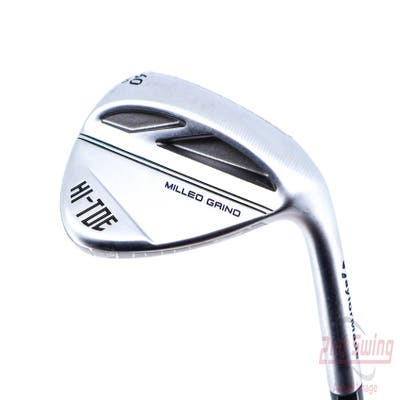 Mint TaylorMade Milled Grind HI-TOE 3 Chrome Wedge Lob LW 60° 10 Deg Bounce FST KBS Tour Steel Stiff Right Handed 35.25in