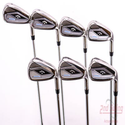 Callaway Paradym Ai Smoke HL Iron Set 5-PW AW True Temper Elevate MPH 85 Steel Stiff Right Handed 38.75in