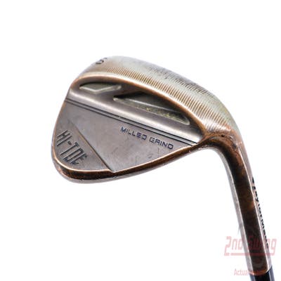 TaylorMade Milled Grind HI-TOE 3 Copper Wedge Lob LW 60° 7 Deg Bounce FST KBS Hi-Rev 2.0 115 Steel Wedge Flex Right Handed 35.0in