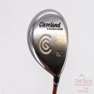 Cleveland Launcher Fairway Wood 3 Wood 3W 15° Fujikura Launcher Gold Graphite Regular Right Handed 43.5in