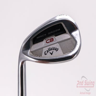 Callaway Mack Daddy CB Wedge Sand SW 54° 14 Deg Bounce Callaway Stock Steel Steel Wedge Flex Left Handed 35.25in