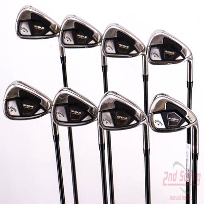 Callaway Rogue ST Max Iron Set 4-PW AW MCA Tensei AV White 85 IR Graphite Stiff Right Handed 39.0in