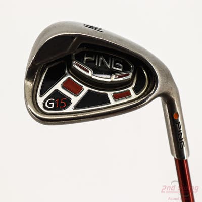 Ping G15 Single Iron Pitching Wedge PW Ping TFC 149I Graphite Regular Right Handed Orange Dot 36.25in