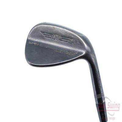 Titleist Vokey SM9 Jet Black Wedge Gap GW 52° 8 Deg Bounce F Grind FST KBS Tour Steel Stiff Right Handed 35.5in