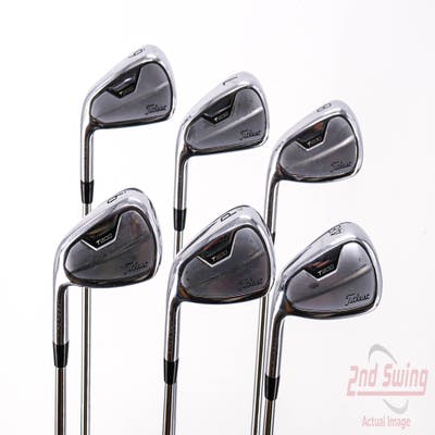 Titleist 2021 T200 Iron Set 6-PW PW2 True Temper AMT White X100 Steel X-Stiff Left Handed 37.75in