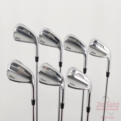 Titleist 2021 T100S Iron Set 5-PW GW True Temper AMT Black S300 Steel Stiff Right Handed 38.25in